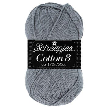 Scheepjes Cotton 8 - 710 Draft - Katoen Garen, Ophalen of Verzenden, Nieuw