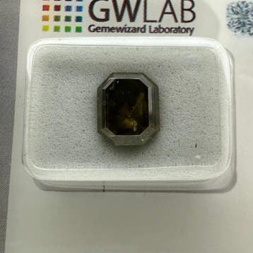 Zonder minimumprijs - 1 pcs Diamant (Natuurlijk gekleurd) -, Nieuw