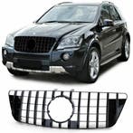 ACTIE! Glans Zwarte Grill Mercedes ML W164 07/2008-2011 J411, Nieuw, Voor, Mercedes-Benz