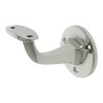 Leuninghouder opschroevend hol zadel nikkel glans, Auto-onderdelen, Verzenden, Nieuw