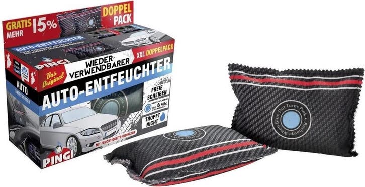 Voordeelpakket 1+1 Pingi auto-ontvochtiger 350gr, Motoren, Accessoires | Onderhoudsmiddelen, Verzenden