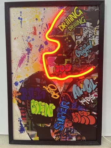 Neon Art Sports, Huis en Inrichting, Woonaccessoires | Schilderijen, Tekeningen en Foto's, Nieuw