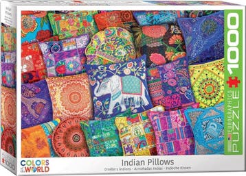 Indian Pillows Puzzel (1000 stukjes) | Eurographics -, Verzenden, Nieuw