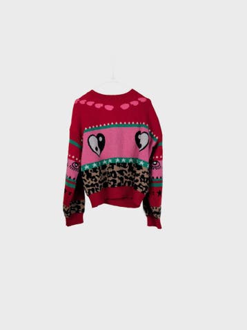 Moocci Sweater Heren maat L Rood Vintage, Ophalen of Verzenden, Nieuw