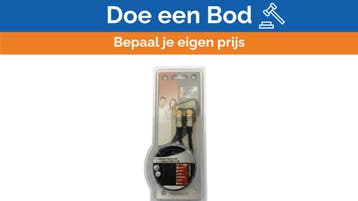 Bieden: Velleman 1.5m F-Type Male to Male Coaxial Cable Gol, Ophalen of Verzenden, Nieuw