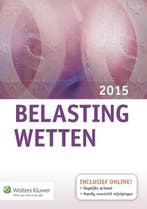 Pocket Belastingwetten 2015 9789013124842, Verzenden, Zo goed als nieuw