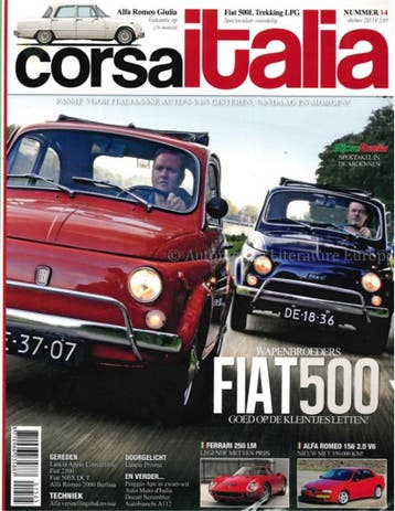 2015 CORSA ITALIA MAGAZINE 14 NEDERLANDS, Nieuw, Author