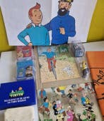Tintin - 10 Vintage lot van 10 Tintin-collectieobjecten -, Nieuw