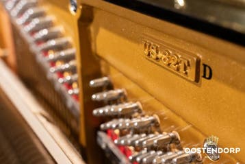 George Steck US-32T PE messing piano, Zo goed als nieuw, Zwart