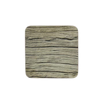 onderzetter oud hout 10x10cm (6)*, Verzenden, Nieuw
