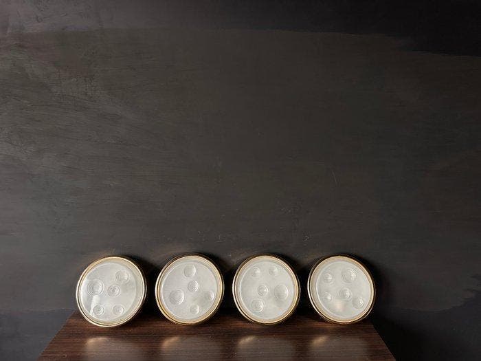 Prisma - Wandlamp (4) - Glas, Antiek en Kunst, Antiek | Lampen