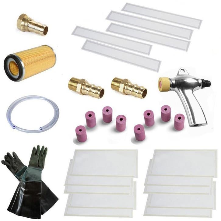 Revisie set voor straalcabine PP-T 0154 - Set straalcabine, Doe-het-zelf en Verbouw, Gereedschap | Overige machines, Ophalen of Verzenden