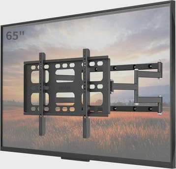 Universele TV Muurbeugel met Dubbele Arm - Volledig Beweegba, Verzenden, Nieuw