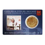 Vaticaan 50 Cent Coincard + Postzegel 2012, Verzenden