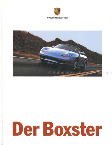 1999 PORSCHE BOXSTER HARDCOVER BROCHURE DUITS, Nieuw, Porsche, Author