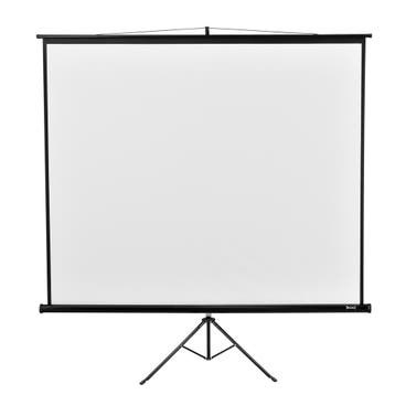 Projectiescherm met in hoogte verstelbaar statief 203x203 cm, Verzenden, Nieuw