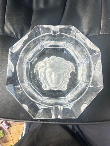 Rosenthal - Versace - Asbak - Kristal - asbak Lumiere