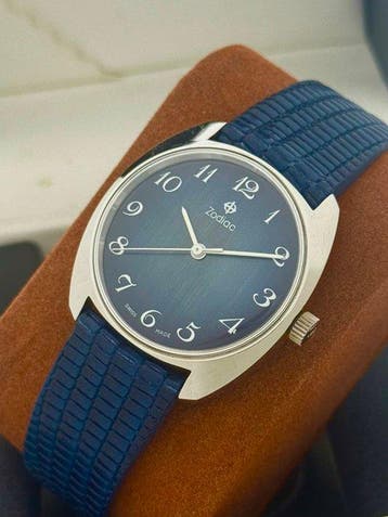 Zodiac - Zonder minimumprijs - “NOS” Blue Dial Breguet, Nieuw