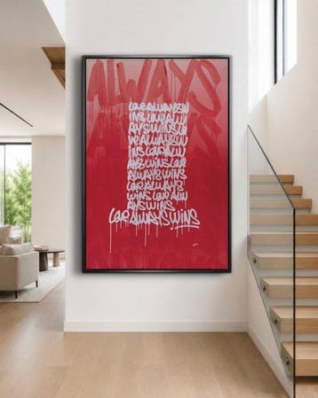 LEO VAREK - LOVE ALWAYS WINS - RED EDITION - XXL, Antiek en Kunst