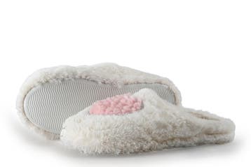 Torfs Pantoffels in maat 39 Wit, Torfs, Verzenden, Wit, Zo goed als nieuw