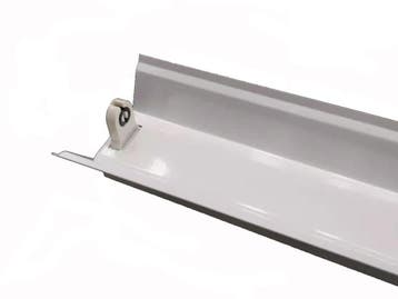 Ip22 - armatuur - reflector - t.b.v - 1x - LED - tl-buis -, Ophalen of Verzenden, Nieuw