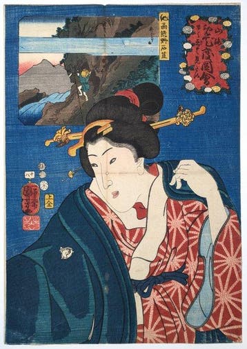 KUNIYOSHI • Voorspoedige Verlangens op Land en Zee • nr. 18