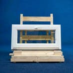 Draaikiepraam kozijn met glas draai kiep raam, Doe-het-zelf en Verbouw, Kozijnen en Schuifpuien, Kunststof, Raamkozijn, Nieuw