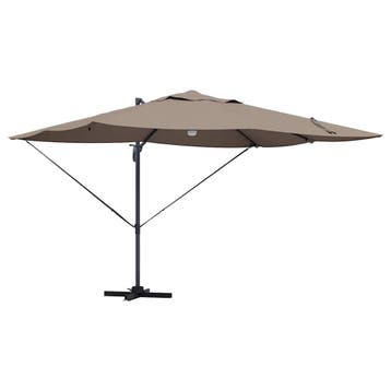 vidaXL Parasol 351 x 250 x 253 cm Polyester en Aluminium, Verzenden, Nieuw, 2 tot 3 meter
