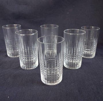 Baccarat - Champagne fluitje - Kristal - Model Nancy vormt, Antiek en Kunst, Antiek | Glas en Kristal