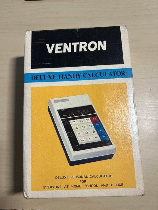 Ventron - Rekenmachine - 1970-1980 - VT-600 Deluxe Handy, Spelcomputers en Games, Spelcomputers | Overige Accessoires