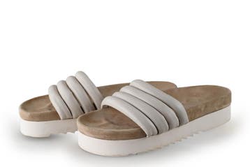 Manuel Slippers in maat 39 Wit, Slippers, Verzenden, Wit, Zo goed als nieuw