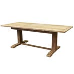 Geneva rechthoekig uitschuifbare dining tuintafel, Tuin en Terras, Tuintafels, Ophalen of Verzenden, Nieuw, Teakhout