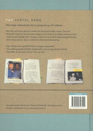 Pap, vertel eens / Vertel eens 9789000346141 Elma van Vliet, Boeken, Verzenden, Zo goed als nieuw, Elma van Vliet