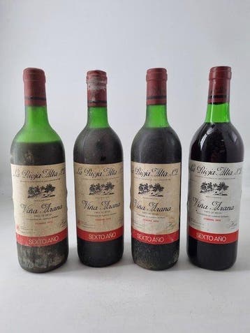 1970 & 1973 (x3) La Rioja Alta, Viña Arana Sexto Año - Rioja, Nieuw