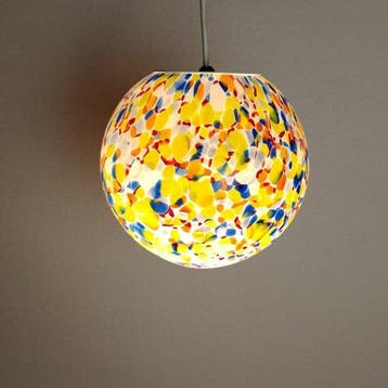 Plafondlamp - Glas - Hanglamp D20 – Geen reserveprijs., Antiek en Kunst