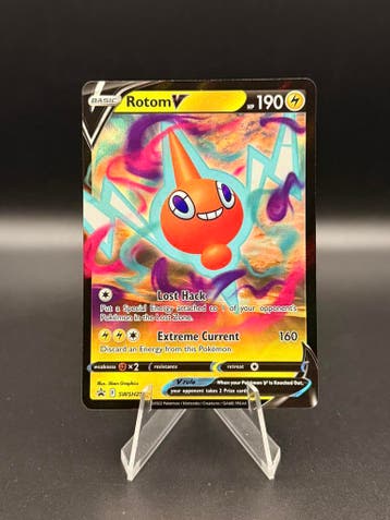 Pokemon Sword &amp; Shield Promos Rotom V #SWSH257, Verzenden, Zo goed als nieuw, Losse kaart