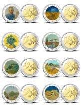 Europa. 2 Euro Various Years Vincent Van Gogh serie 2 (8