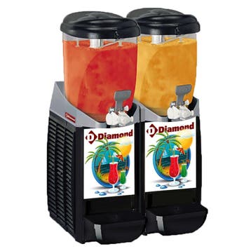 Slushmachine | 2x 5.5L | Zelfreinigende Doseerkraan | 0.5kW, Verzenden, Nieuw in verpakking