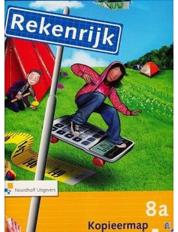 Rekenrijk versie 3 Kopieermap 8A incompleet, Verzenden, Nieuw