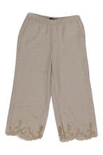 Vero Moda Broek in maat 40 Beige, Kleding | Dames, Vero Moda, Verzenden, Zo goed als nieuw, Beige
