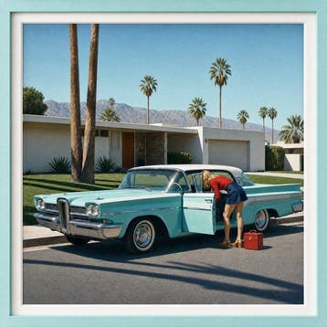 Le Yack - Palm Springs Departure — The Turquoise Edsel -