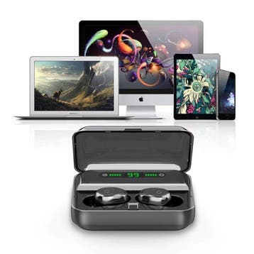 F3 Earbuds TWS Draadloze Smart Touch Control Oortjes, Verzenden, Nieuw