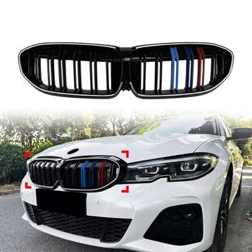 Double Line Grille Voor BMW 3 Series G20/G21 Pre-LCI - M, Ophalen of Verzenden, Nieuw