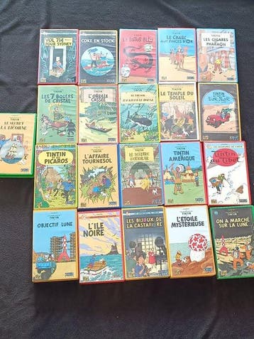 Tintin - 21 VHS - Citel Video, Boeken, Nieuw