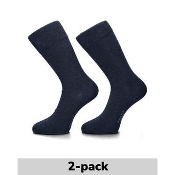 FALKE Swing 2-Pack sokken voor heren in het Blauw, Overige typen, Nieuw, FALKE, Verzenden