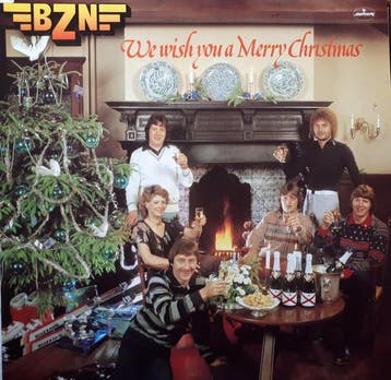 LP gebruikt - BZN - We Wish You A Merry Christmas, Verzenden, Zo goed als nieuw, Overige formaten