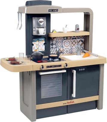 Luxe Speelkeuken Grijs | Geluidsfunctie | 54% Korting, Kinderen en Baby's, Ophalen of Verzenden, Gebruikt, Kunststof, Speelkeuken