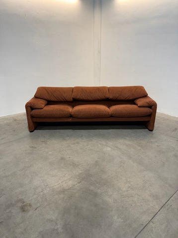 Cassina - Vico Magistretti - Sofa - Maralunga - Fluweel -