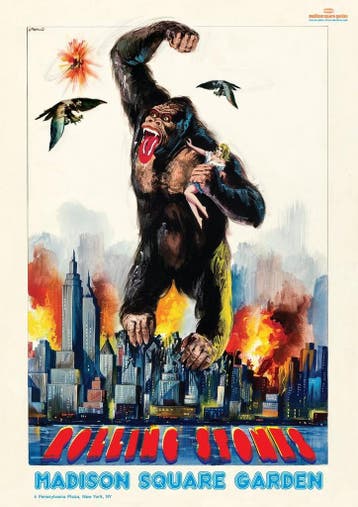Posters - Poster Rolling Stones - Madison Square Garden, Verzenden, Zo goed als nieuw