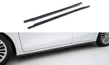 Zijskirts Ford Focus Vignale MK4 Maxton Glanzend zwart, Ophalen of Verzenden, Nieuw
